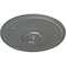 Ekena Millwork Bailey Ceiling Medallion (Fits Canopies up to 4"), Hand-Painted Silver, 18 1/8"OD x 3/4"P CM19BISLS - alternate 2